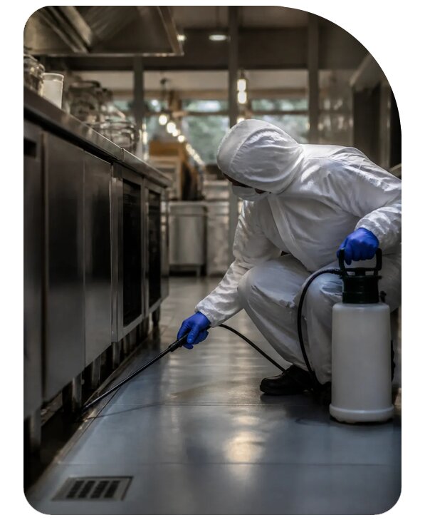 Обработка ресторана от тараканов в Пушкине по цене от 6490 р. | Сенат-Пшн